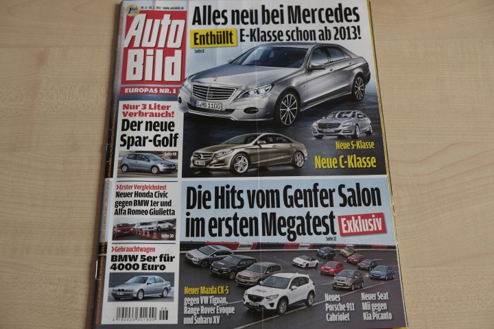 Deckblatt Auto Bild (06/2012)
